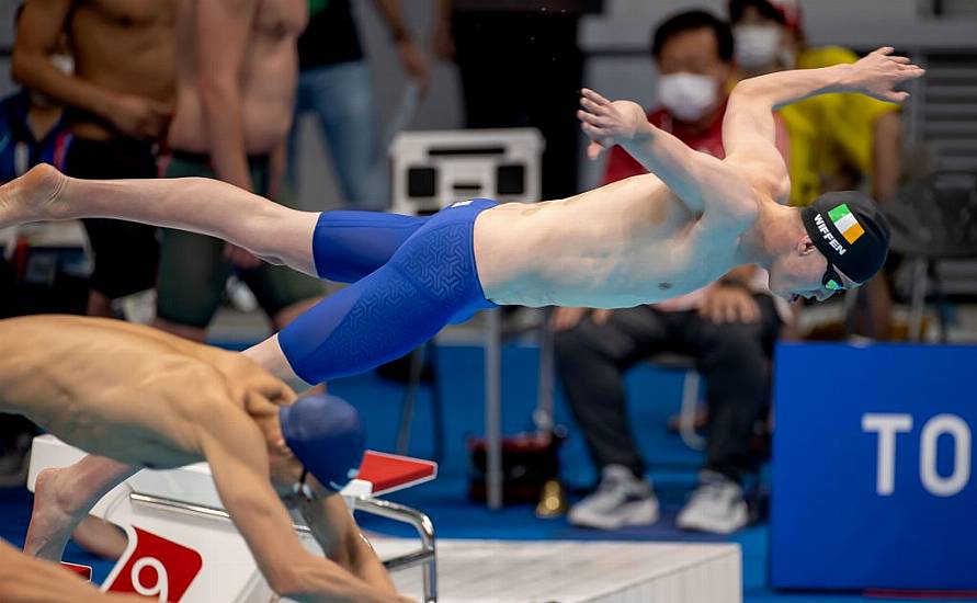 Olympics: Daniel Wiffen Claims Irish Record Winning 800M Freestyle Heat