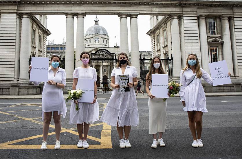 Wedding Parties Increased To 100 Guests As Brides-To-Be Stage Protest