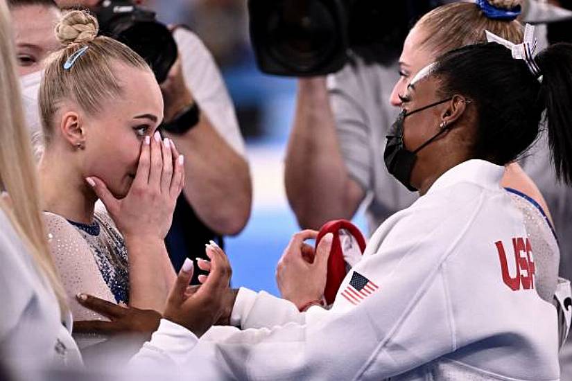 Russians Beat Us To Gold After Simone Biles Pulls Out For Team Usa