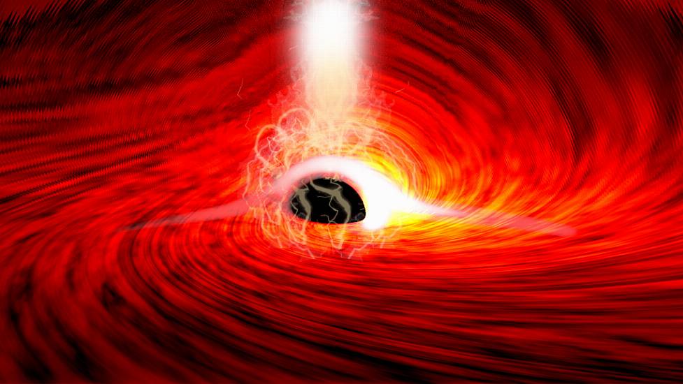 Light Behind Black Hole Seen By Scientists For The First Time