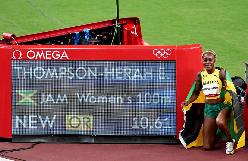 Elaine Thompson-Herah Wins Women’s 100 Metres In Olympic Record Time