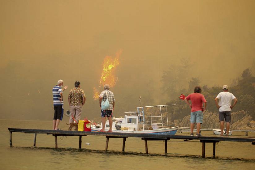 Death Toll Rises To Eight As Wildfires Rage In Southern Turkey