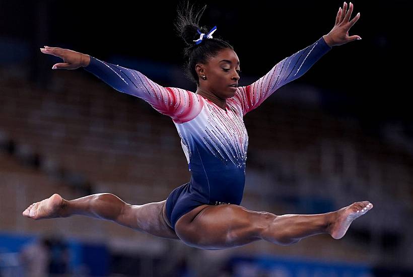 Olympics: Simone Biles Wins Bronze Medal In Balance Beam Final