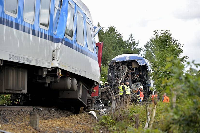 Three Killed As Passenger Trains Collide In Czech Republic