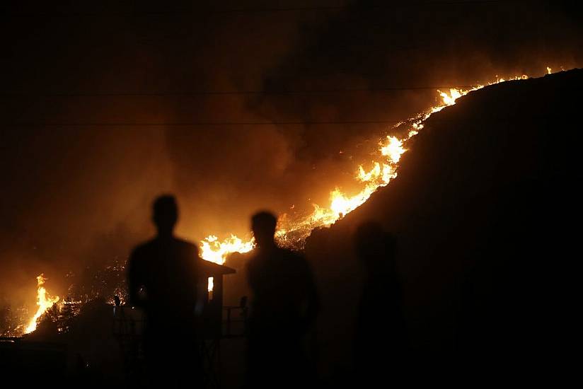 Wildfires Burn For An Eighth Day In Coastal Turkey