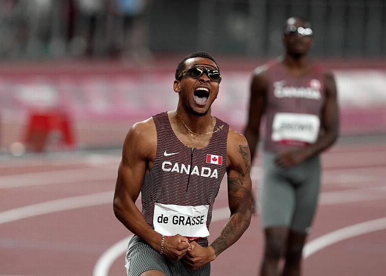 Canadian Andre De Grasse Wins Men's 200 Metre Final