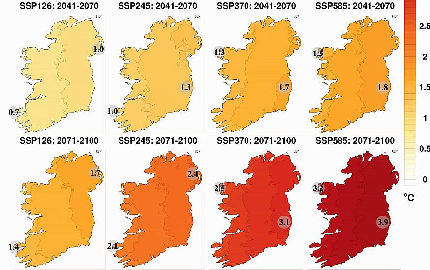 Less Heating And More Air Con: How Will Ireland’s Climate Change By 2050?