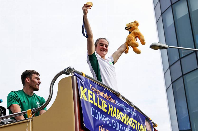 Kellie Harrington Receives Warm Welcome Home