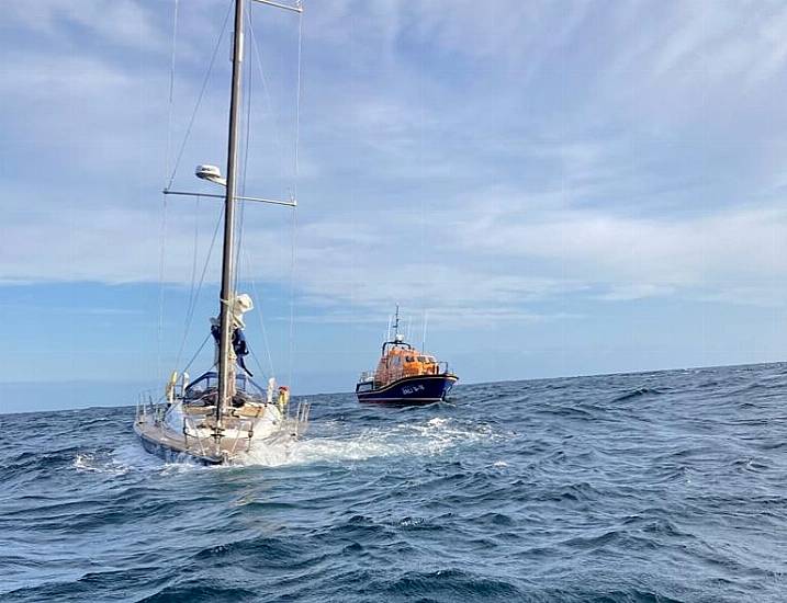 Four Rescued After Yacht Sinks Off Wexford Coast