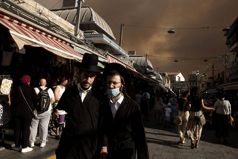 Cloud Of Smoke Over Jerusalem As Fire Crews Tackle Wildfires