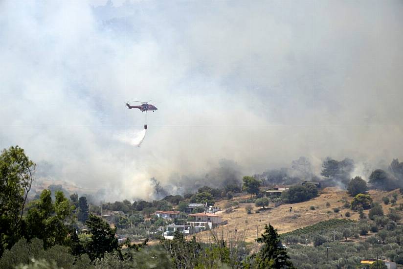 Firefighters Grapple With More Wildfires Near Greece’s Capital