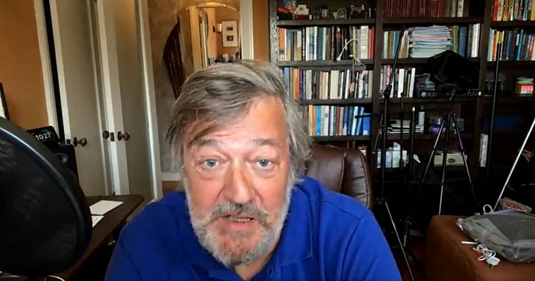 Stephen Fry Voices Support For Extinction Rebellion Protests