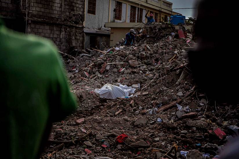 Damaged Roads Hinder Aid Reaching Remote Areas Of Haiti Quake Zone