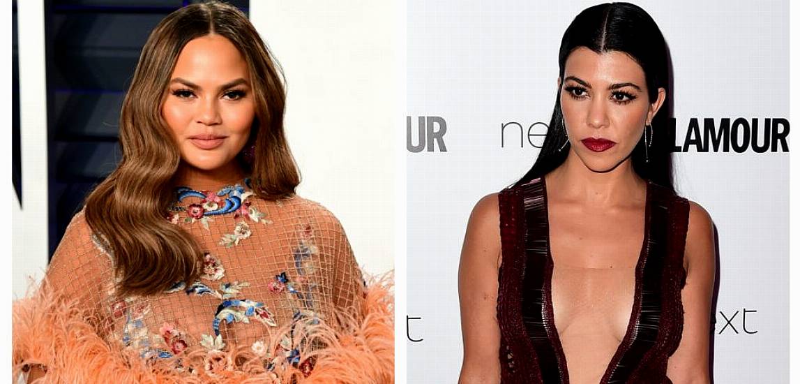 Chrissy Teigen Shows Off New Look Inspired By Kourtney Kardashian