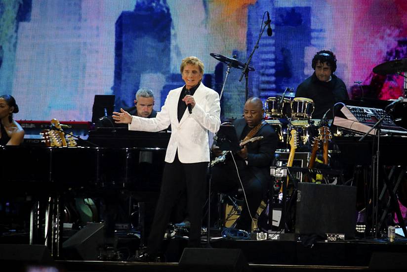 Hurricane Henri Cuts Short Barry Manilow Set At New York Virus Recovery Concert