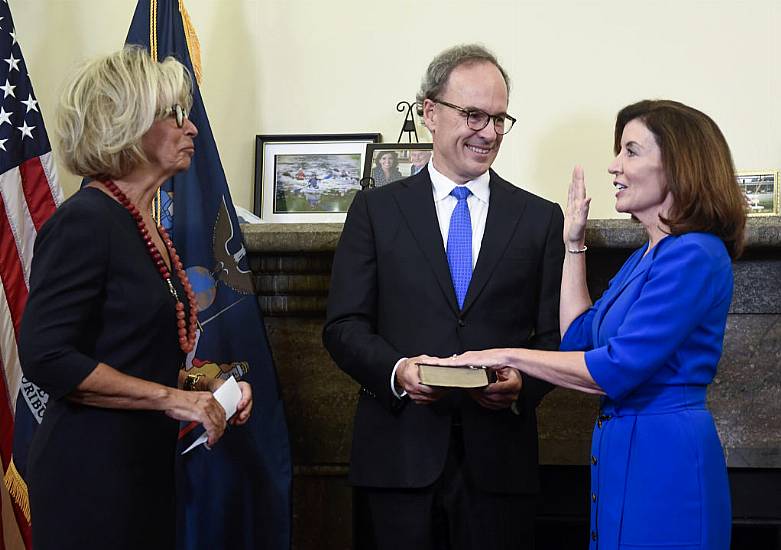 Kathy Hochul Becomes First Female Governor Of New York