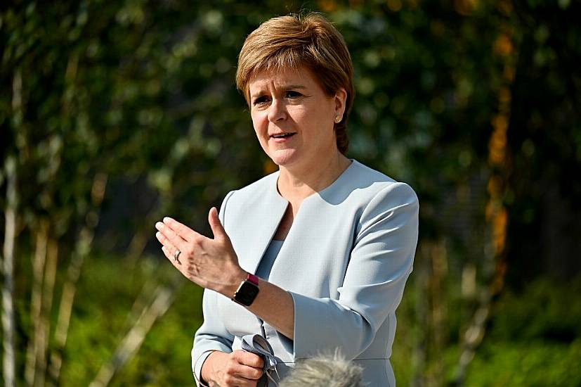 Scotland's First Minister Nicola Sturgeon Self-Isolating