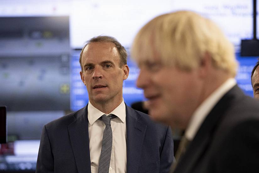 Johnson Backs Beleaguered Uk Foreign Secretary Raab Over Handling Of Afghanistan