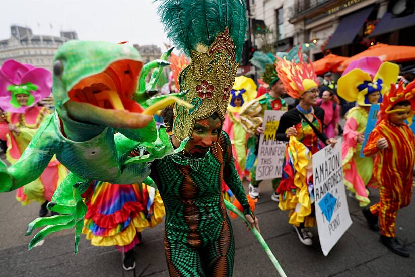 More Than 500 Arrested As Extinction Rebellion Protests Continue In London