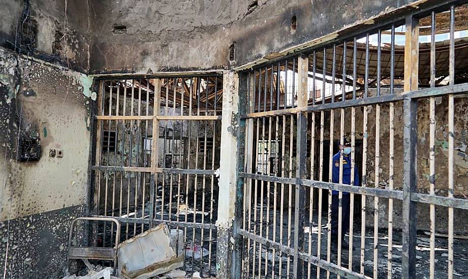 Forty-One Inmates Killed And 80 Injured In Fire At Crowded Indonesian Prison