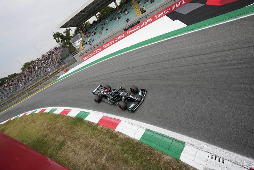 Lewis Hamilton Fastest In Final Practice Ahead Of The Italian F1 Gp Sprint Race