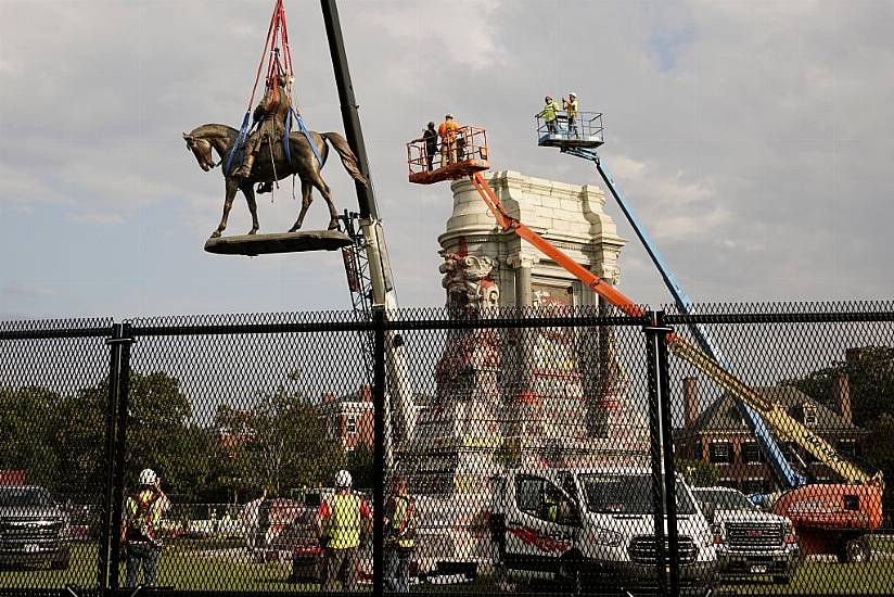 New Time Capsule Placed In Pedestal Of Former Confederate Monument