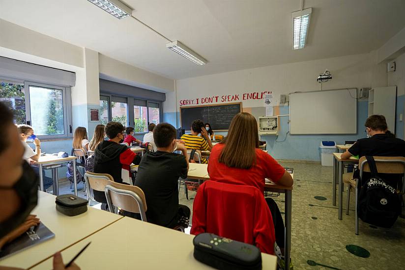 Students Return To Italian Classrooms With Teachers Required To Have Green Pass