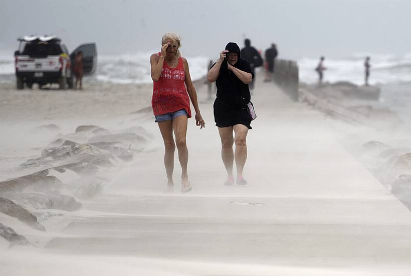 Hurricane Nicholas Makes Landfall On Texas Coast