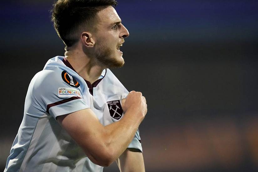 West Ham Midfielder Declan Rice Determined To Get More Goals