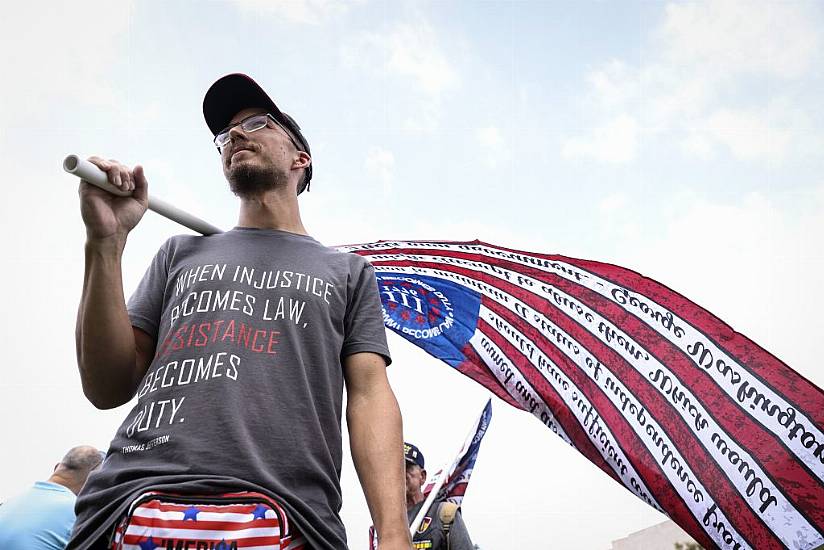 Us Capitol On High Alert As Pro-Trump Demonstrators Converge For Rally