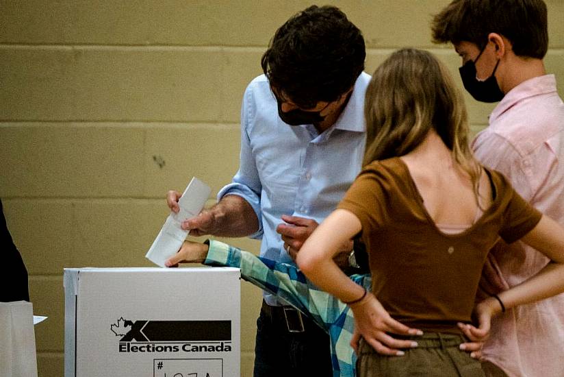 Trudeau's Hopes For A Decisive Win Hang By A Thread As Canadians Vote