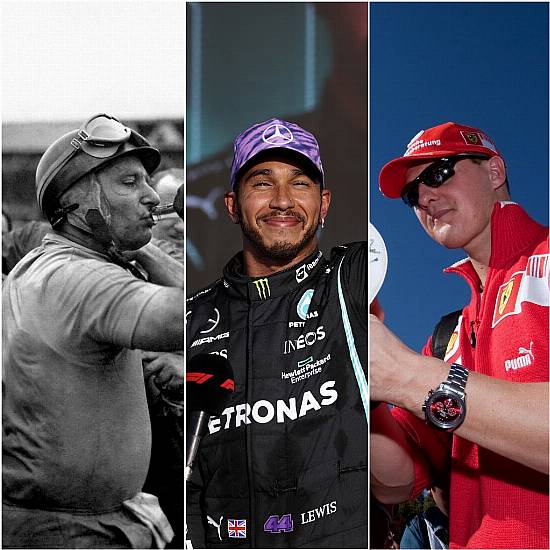 How Lewis Hamilton Compares To Michael Schumacher And Juan Mangel Fangio