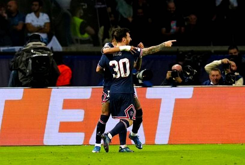 Messi Scores Maiden Goal For Psg In 2-0 Win Over Man City