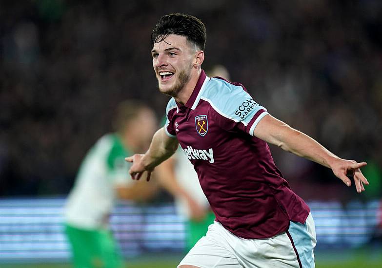 Declan Rice On Target As West Ham Celebrate First Home Victory In Europa League