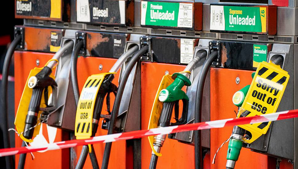 Military Drivers Mobilised To Deliver Fuel To Uk Petrol Stations