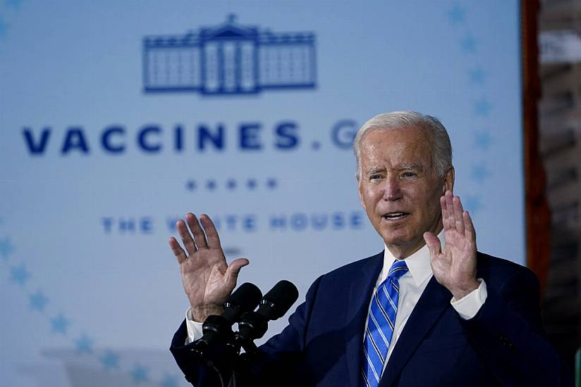 Biden Pushes Vaccine Mandates To Boost Us Economy