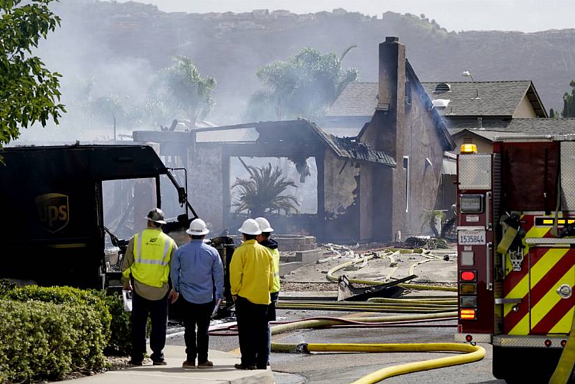 At Least Two Dead In California Plane Crash As Homes And Vehicles Destroyed