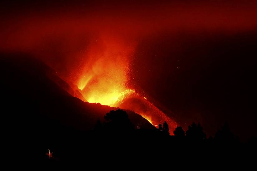 Hundreds Evacuated As New Lava Stream Threatens Homes On La Palma