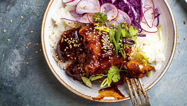 Donal Skehan’s Korean Fried Chicken Bowls