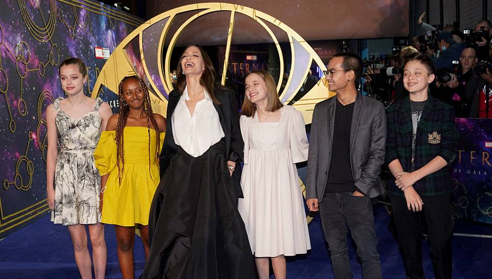 Angelina Jolie Tells Of Her Children’s Pride At Superhero Role In Eternals