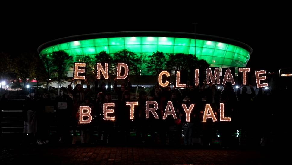 Young Climate Activists Call For ‘End Of Betrayal’ At Cop26 Protest