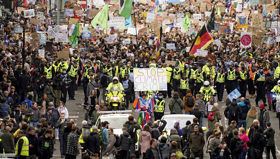 Young Activists March Through Glasgow To Demand Climate Justice