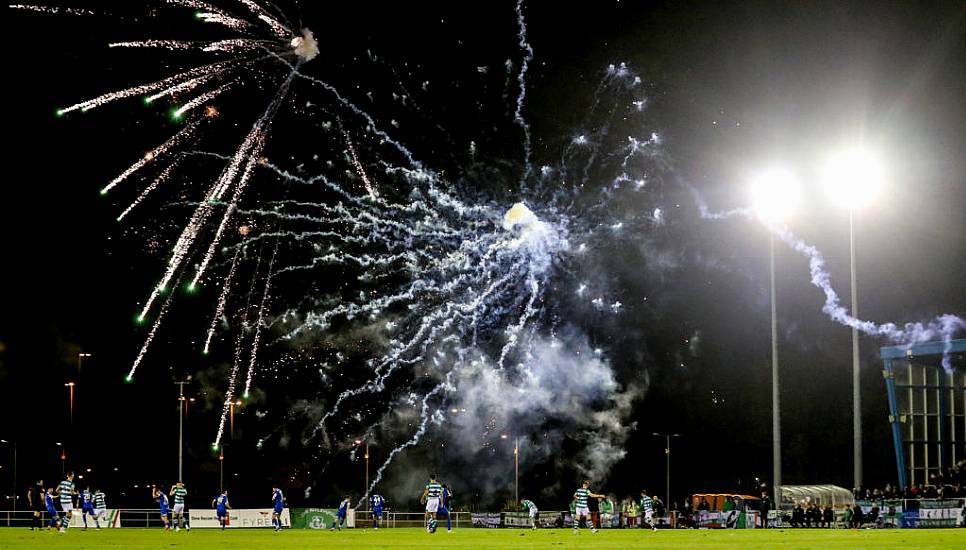 Two Shamrock Rovers Fans Arrested After Fireworks Disrupt Match