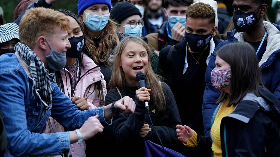 Greta Thunberg Returns Home After Leading March In Glasgow During Cop26