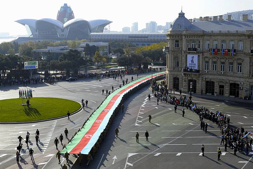 Azerbaijan Marks First Anniversary Of Victory In Six-Week Battle With Armenia