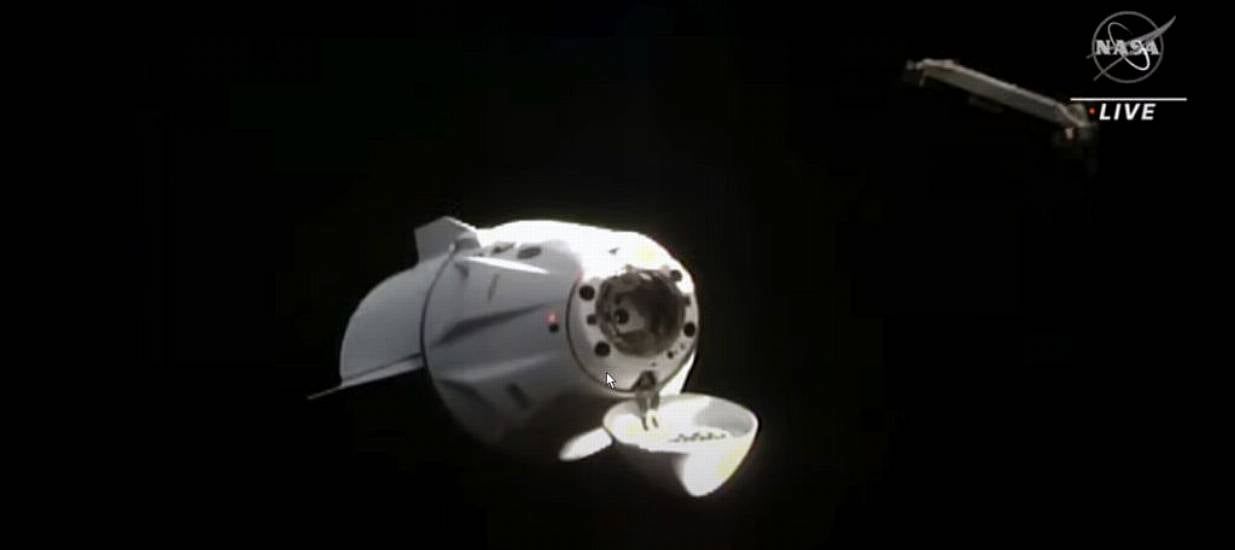 Spacex Delivers Four New Crew Members To International Space Station