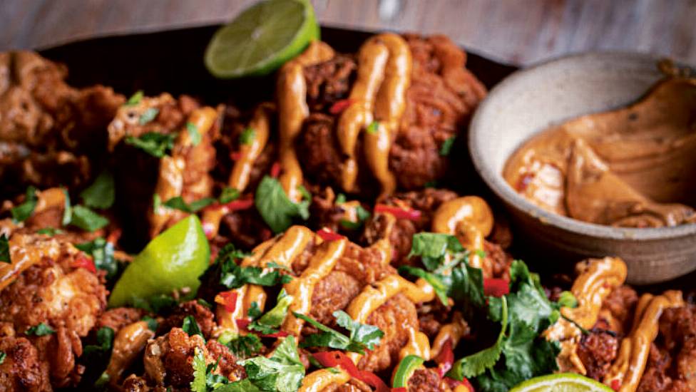 James Martin’s Crispy Buttermilk Chicken With Chipotle Dressing