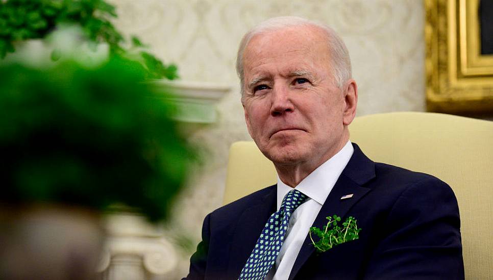 Joe Biden Speaks With Ireland Rugby Team After Win Against All Blacks