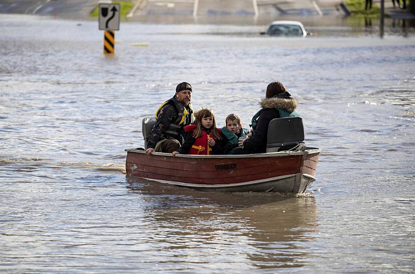 Us North-West And Canada Devastated By Flood