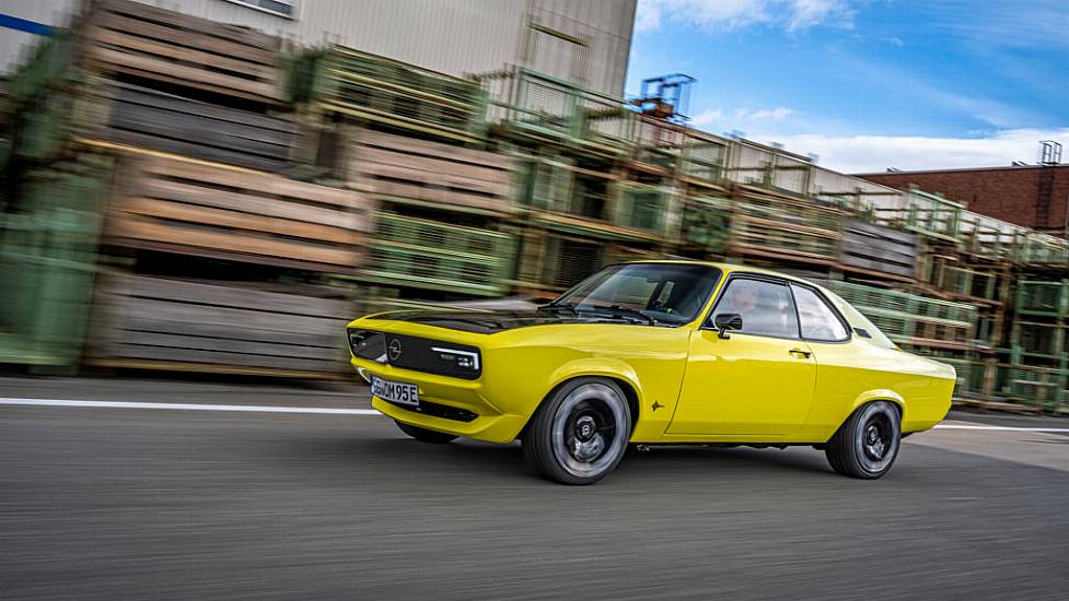 Behind The Wheel Of Opel's Retro Electric Manta